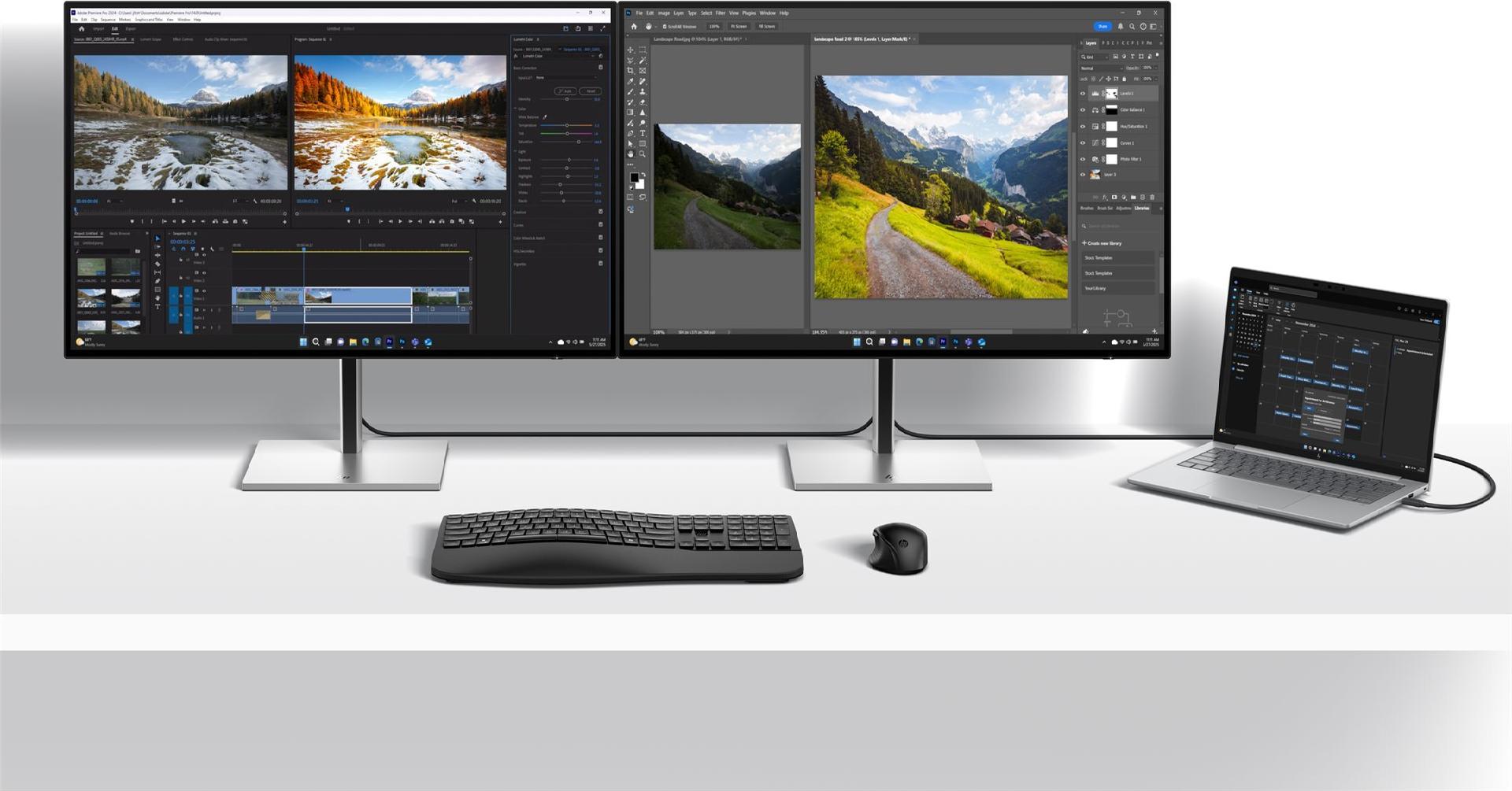 HP Series 7 Pro 732xk 31,5" 3840 x 2160 4K 120 Hz IPS Black Schwarz, Silber