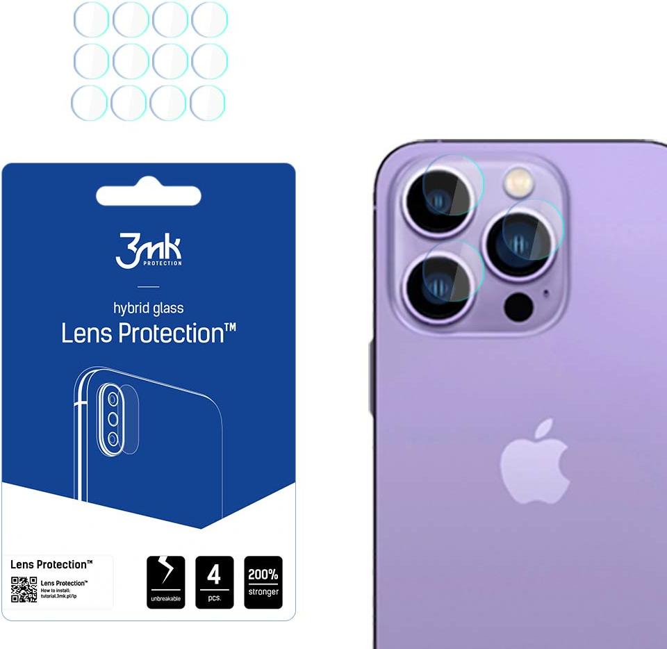 3mk Lens Protection pro Apple iPhone 14 Pro / iPhone 14 Pro Max (4ks) (5903108494694)