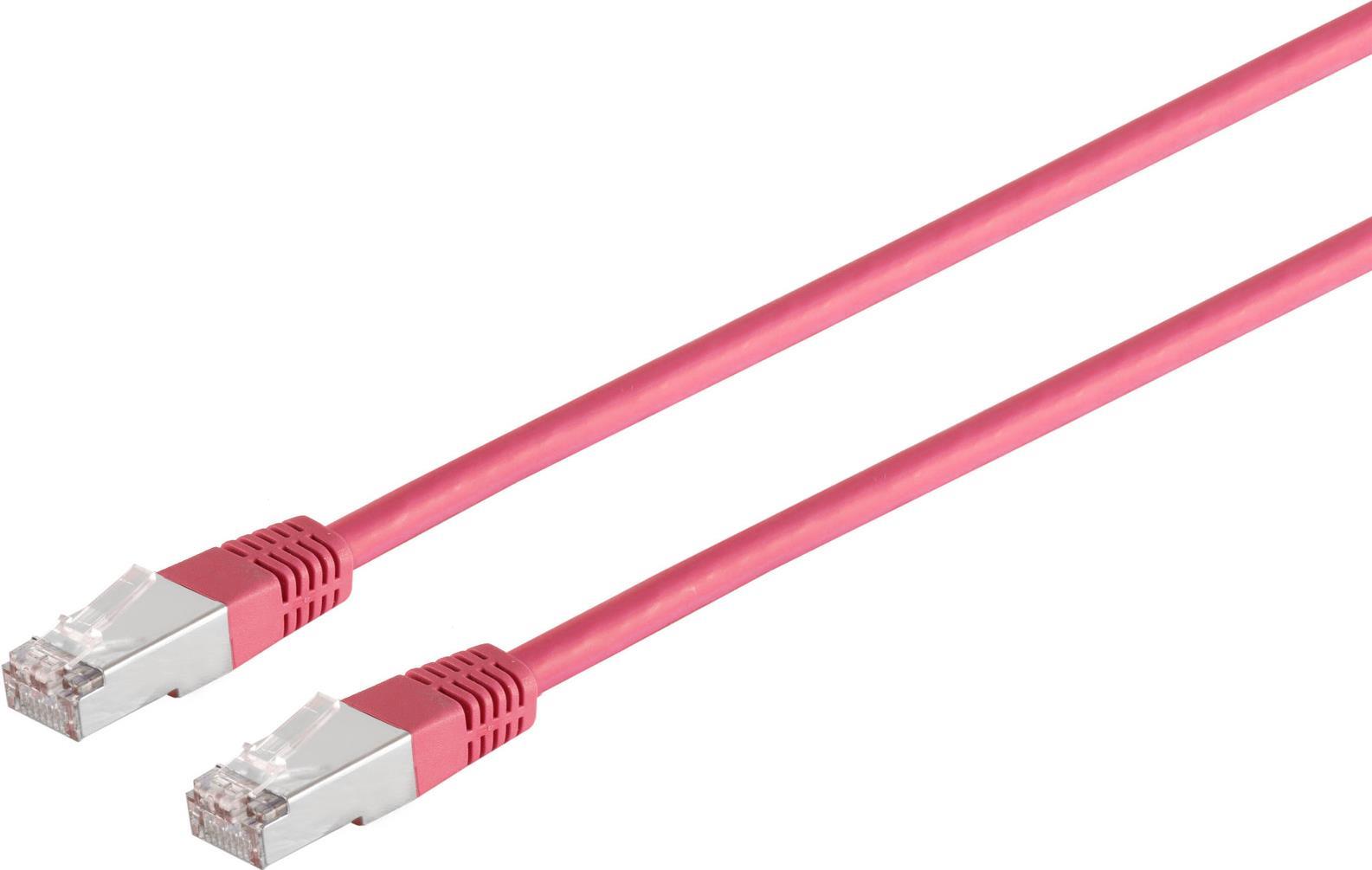 S/CONN maximum connectivity Netzwerkkabel-Patchkabel, cat. 5e, SF/UTP, magenta, 15,0m (75225-M)