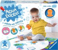 Ravensburger Aqua Doodle Aquadoodle Magic Ocean. Produkttyp: Wasserzeichenmatte für Kinder, Empfohlenes Alter in Jahren (mind.): 1 Jahr(e), Produktfarbe: Mehrfarbig. Verpackungsart: Box (04568)