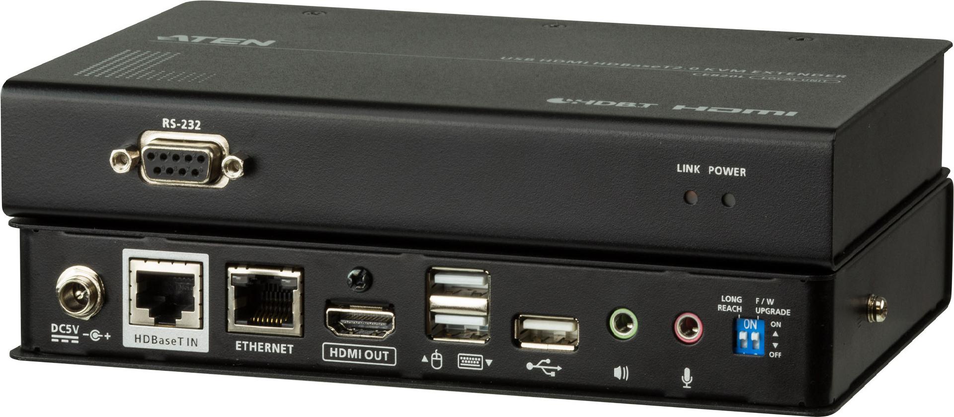ATEN CE820L-ATA-G KVM-Extender (Lokal) 100 m 4K Schwarz