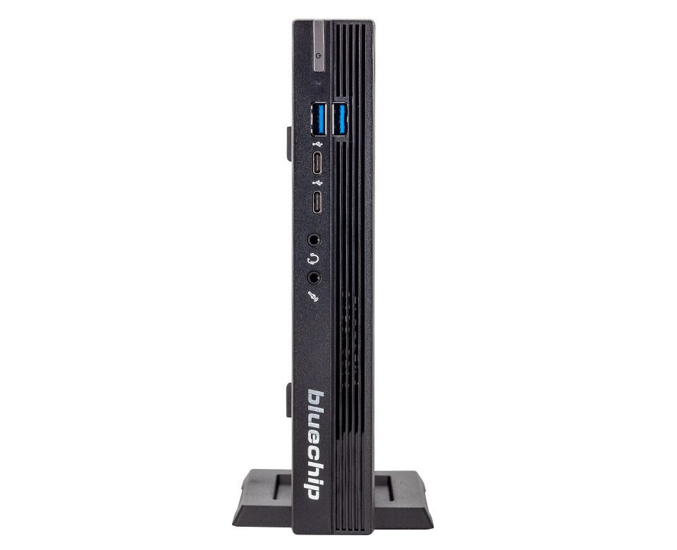 bluechip BUSINESSline S3160 Mini-PC Intel Core i5-14400 8 GB RAM 500 GB SSD Windows 11 Pro Schwarz