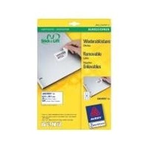 Avery L6023REV - Abziehbare Etiketten - weiß - 38,1 x 63,5 mm - 525 Stck. (25... - Avery L6023REV - Abziehbare Etiketten - weiß - 38,1 x 63,5 mm - 525 Stck. (25...
