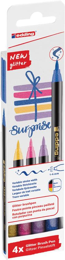 Edding 4-1340-4-3 Filzstift Blau (4-1340-4-3)