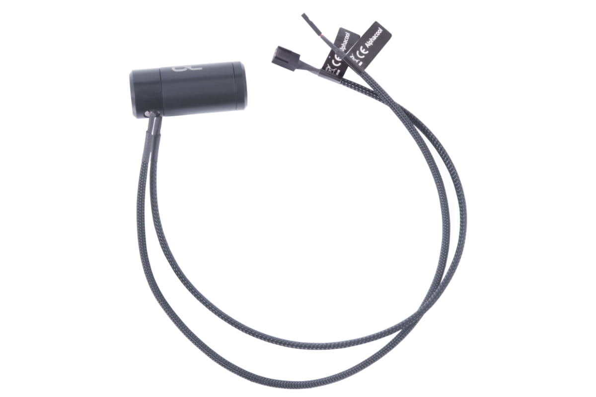 Alphacool 17558 Durchflussanzeiger Acetal 1/4" Schwarz