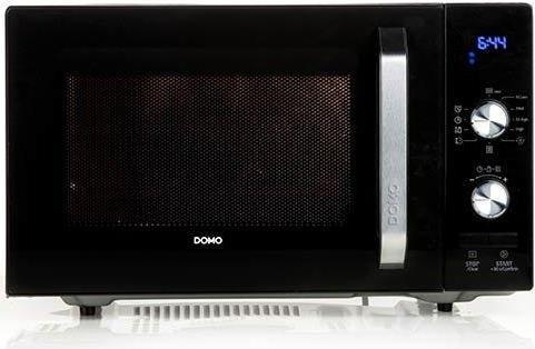 Domo DO2924. Bauform: Arbeitsfläche, Produkttyp: Solo-Mikrowelle, Innenkapazität: 23 l. AC Eingangsspannung: 230 V, AC Eingangsfrequenz: 50 Hz. Breite: 485 mm, Tiefe: 395 mm, Höhe: 287 mm (DO2924)