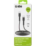 SBS TECABLETCC20K USB Kabel 1,5 m USB 2.0 USB C Schwarz (TECABLETCC20K)
