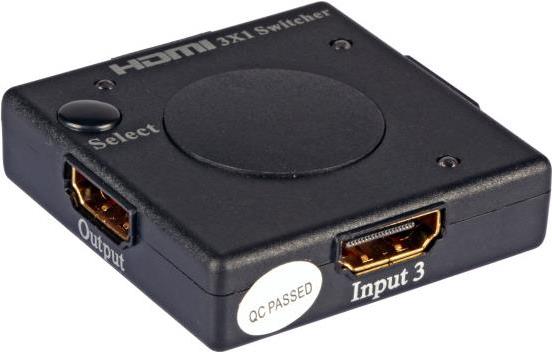 EFB-Elektronik HDMI+ Switch 3-Port, unterstützt 3D/1080p, HDCP Hersteller: EFB Elektronik (ME1009)