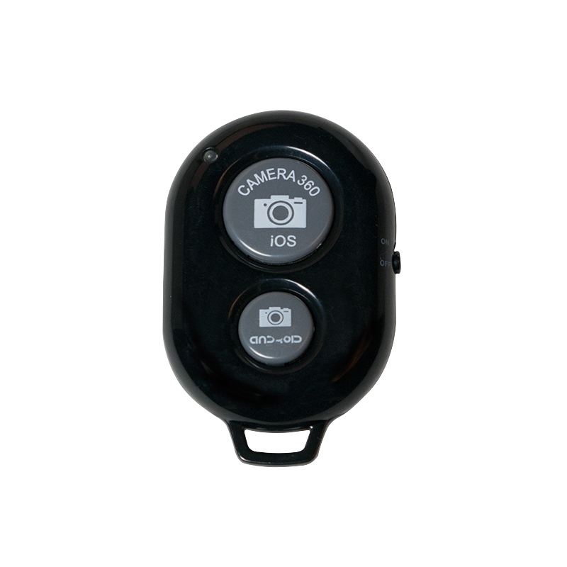 LogiLink Bluetooth Selfie Stange, mit Fernbedienung integrierter Fernauslöser am Griff, für Smartphones, Halter - 1 Stück (BT0034)