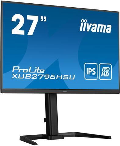 iiyama ProLite XUB2796HSU-B5 Computerbildschirm 68,6 cm (27" ) 1920 x 1080 Pixel Full HD LED Schwarz [Energieklasse E] (XUB2796HSU-B5)