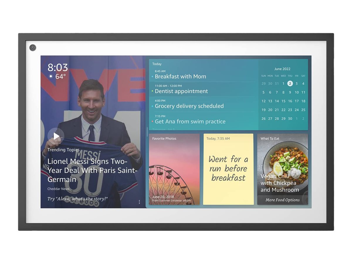 Amazon Echo Show 15 Smart-Display 15.6" Full HD Schwarz