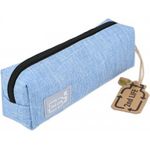 ONLINE Schreibgeräte 2nd LIFE Weiches Federmäppchen Metall - Kunststoff Blau (04073/6)