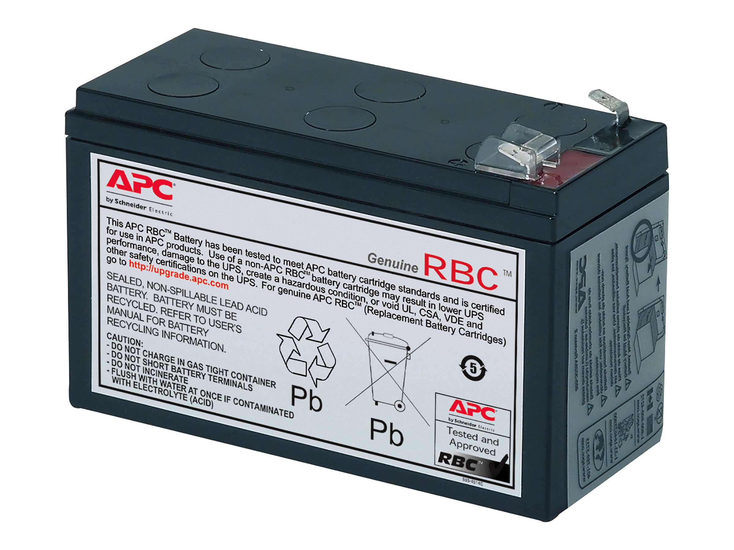 APC Replacement Battery Cartridge RBC17 - USV-Akku Schwarz