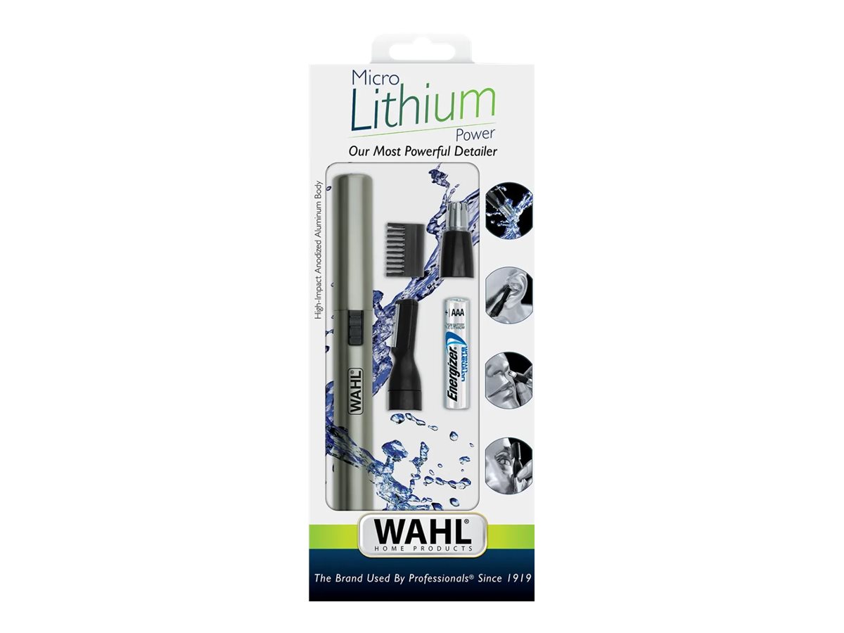 WAHL Micro Lithium Trimmer Schwarz, Grau