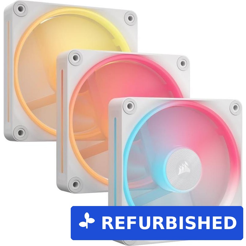 CORSAIR Lüfter 120*120*25 LX120-R RGB iCUE Link Triple (W) (CO-9051054-WW) (B-Ware)