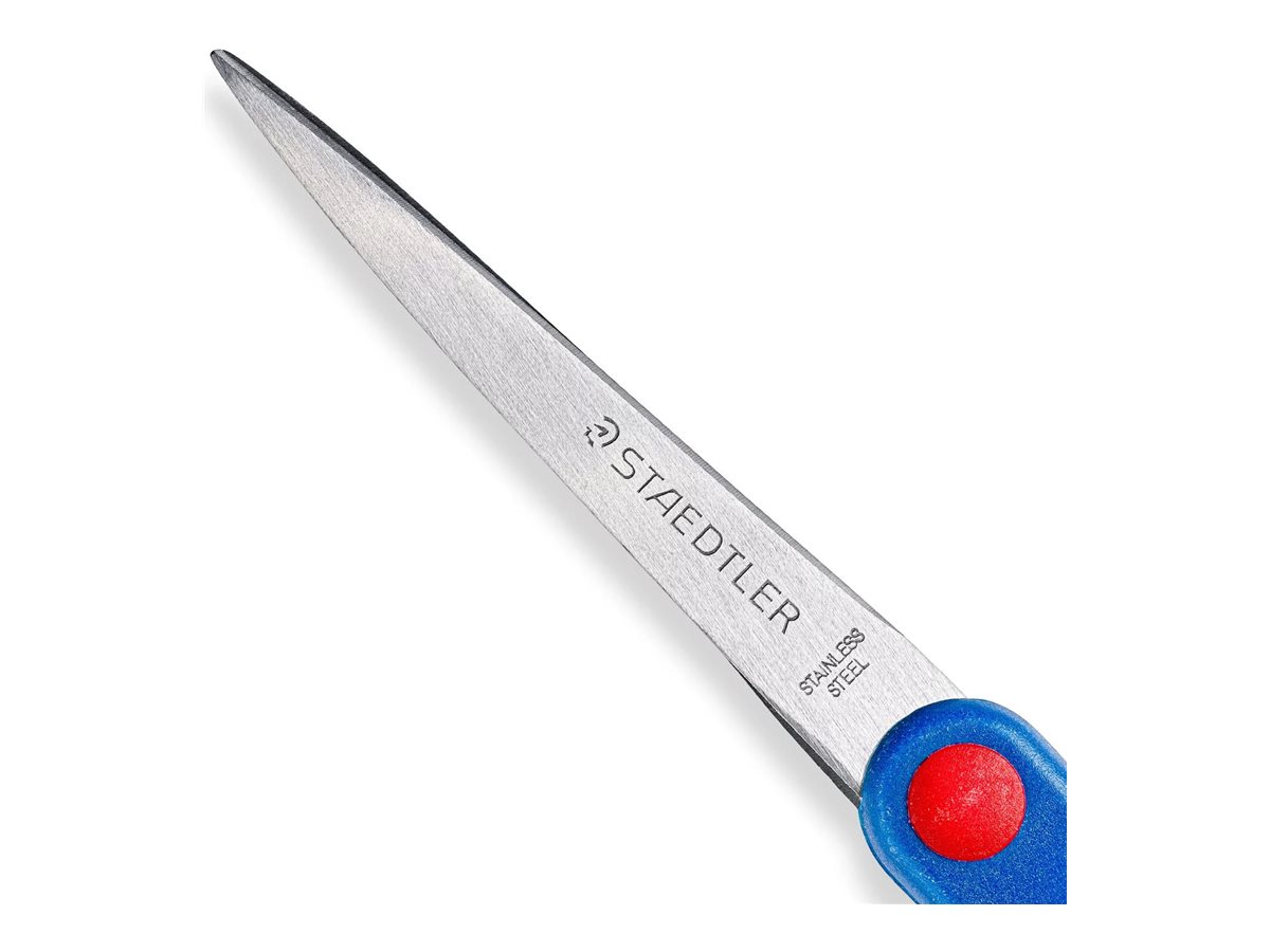 STAEDTLER Noris 965 210 mm Schere Für Rechtshänder Blau, Rot, Silber