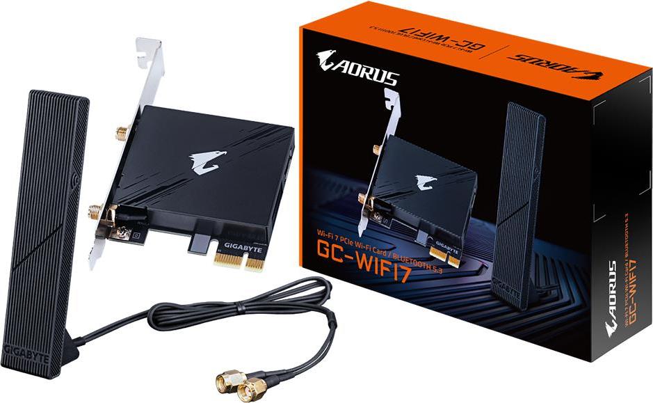 Gigabyte GC-WIFI7 Netzwerkkarte Eingebaut WLAN / Bluetooth 5800 Mbit/s (GC-WIFI7) (B-Ware)