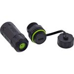 InLine USB-C-Kabelkupplung kurz IP68 2x USB-C Buchse geschirmt (69927M)