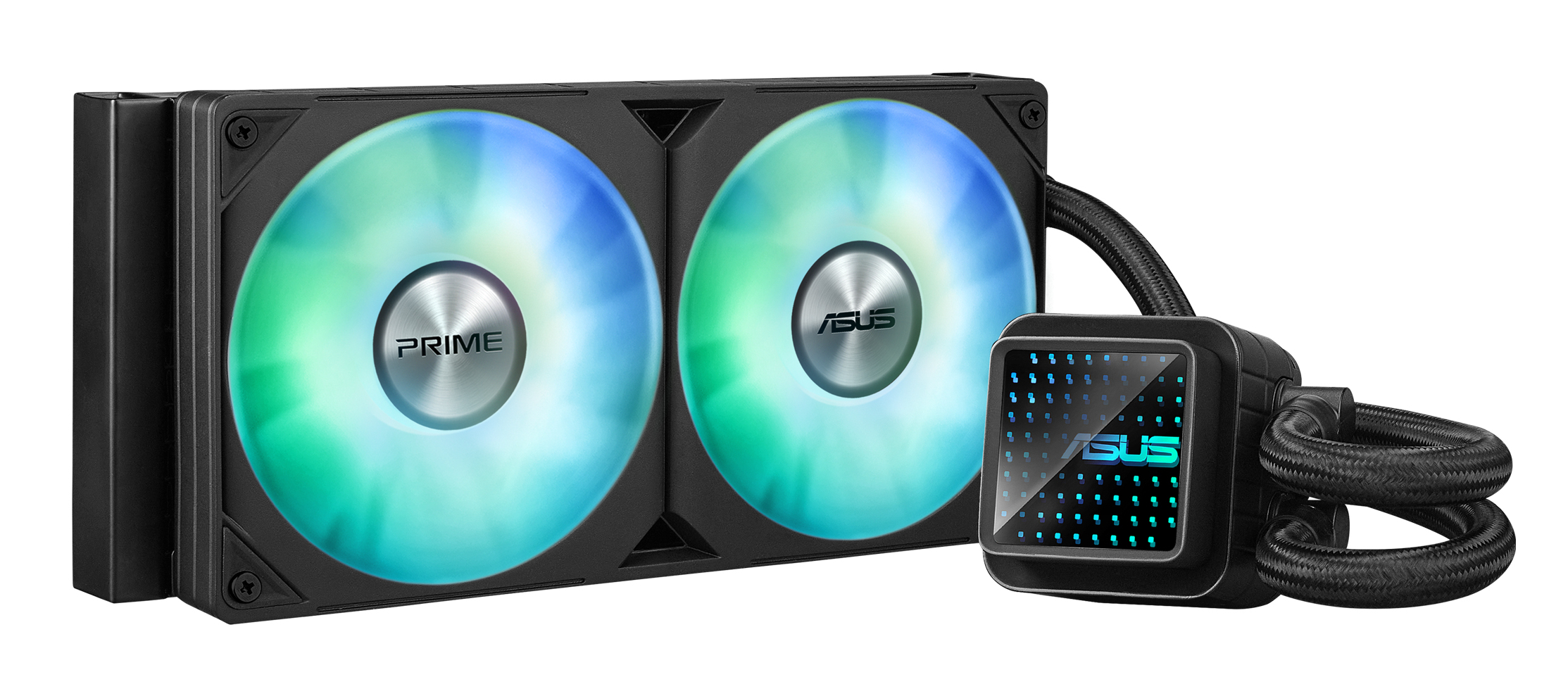 ASUS Prime LC 240 ARGB Prozessor-Flüssigkeitskühlsystem 240 mm Schwarz