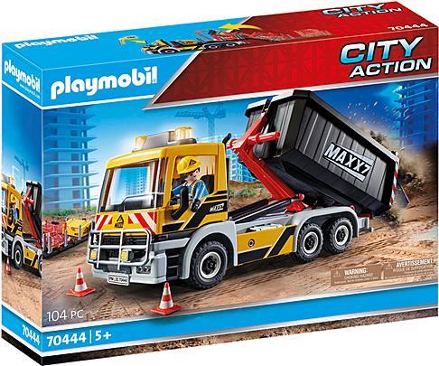Playmobil LKW mit Wechselaufbau - Junge/Mädchen - 5 Jahr(e) - Schwarz - Gelb - Kunststoff (70444)