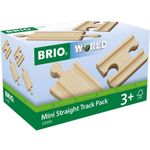 BRIO Mini Straight Track pack maßstabsgetreue modell ersatzteil & zubehör (63339300)