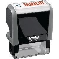 Trodat Textstempel 4912 gr gebucht (4912Office4.0 G)