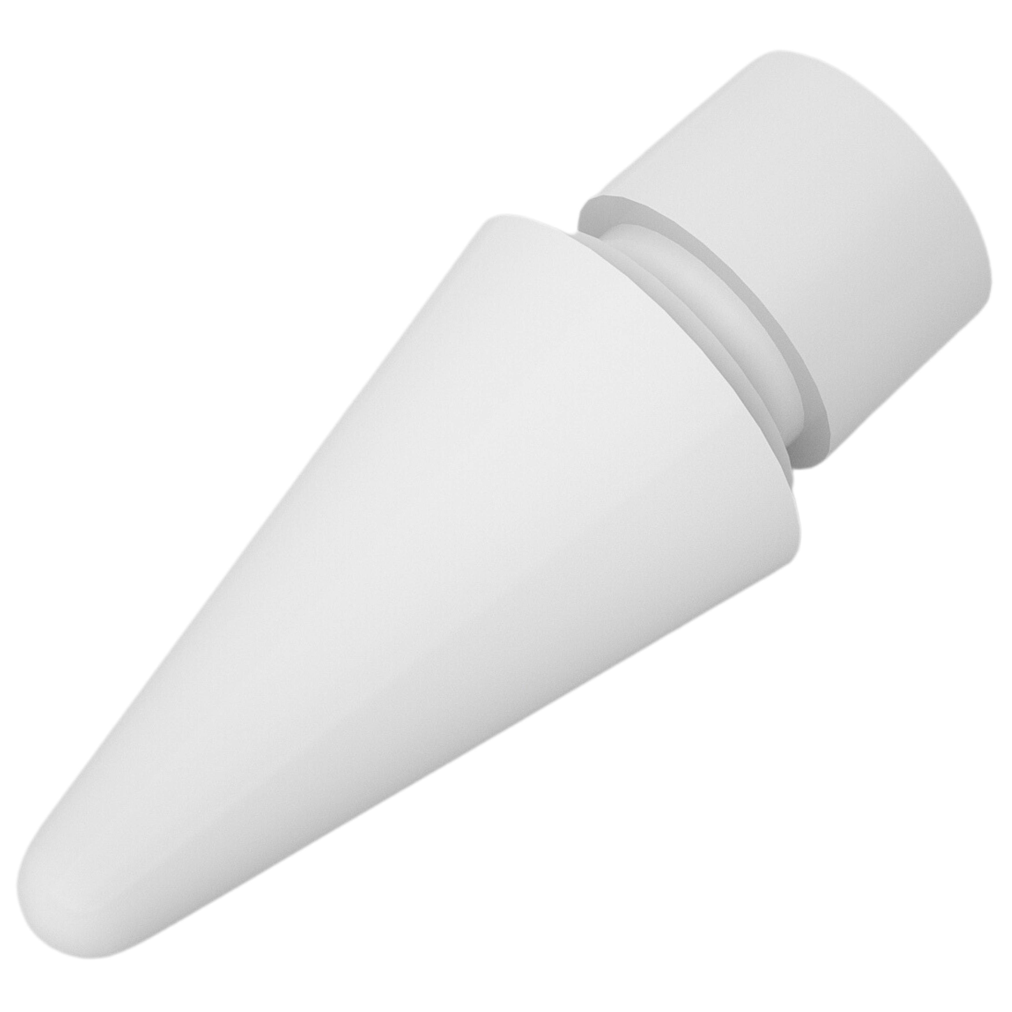 DEQSTER Pencil Lite Aktive Stylusspitze extra fein Weiß (2 Stk.)