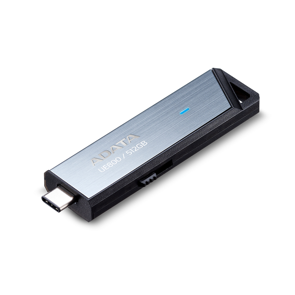 ADATA UE800 USB-Stick 512 GB USB Typ-C 3.2 Gen 2 1000 MB/s Silber