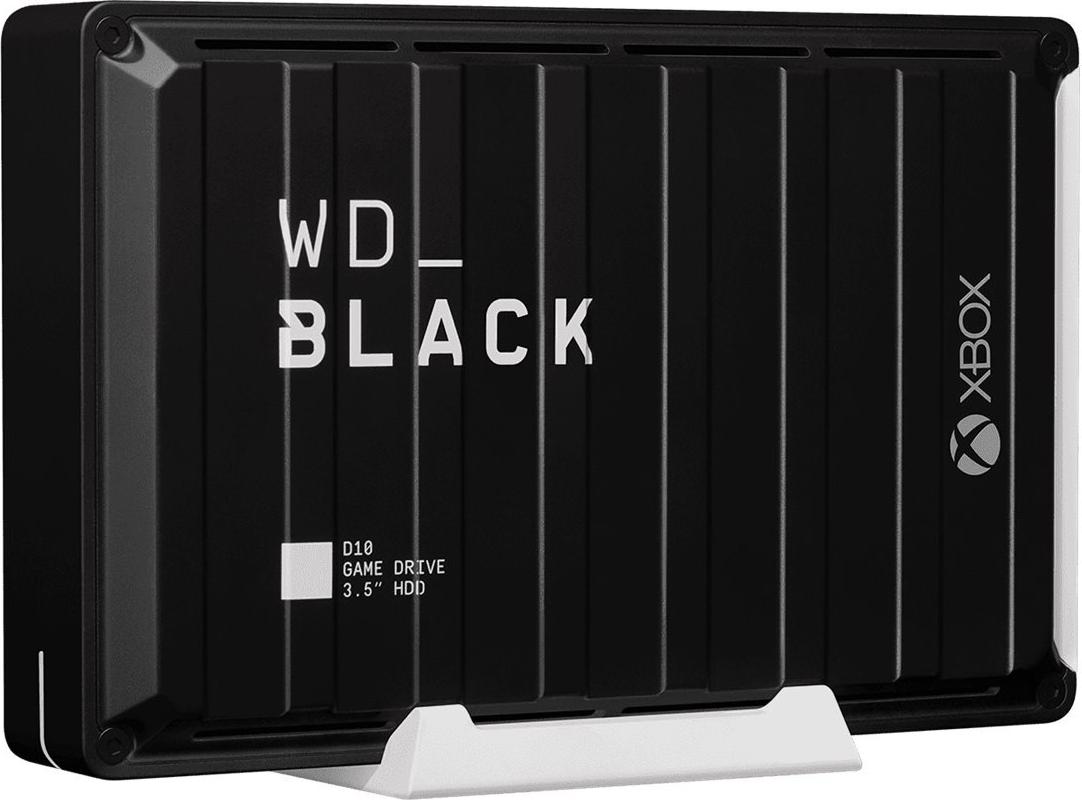 WD_BLACK D10 Game Drive for Xbox One Externe Festplatte 12 TB USB 3.2 Gen 1 7200 rpm Schwarz