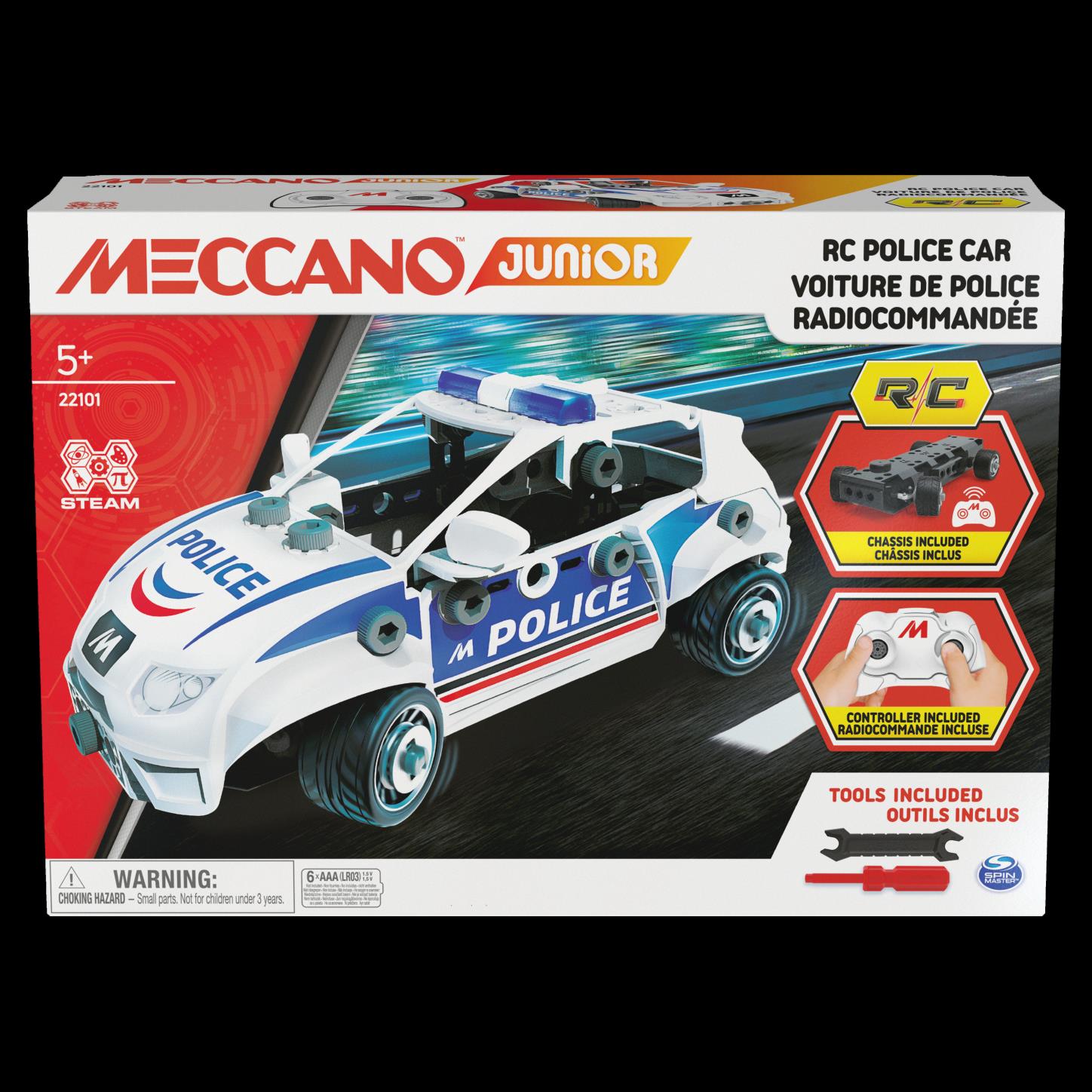 Voiture de police Meccano junior 6064177