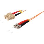 S-Conn 77912 Glasfaserkabel 2 m SC ST OM2 Orange (77912)