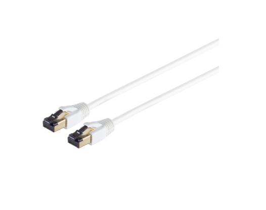 ShiverPeaks 08-41086 Netzwerk-Patchkabel Cat.8.1 F/FTP 15 m Weiß