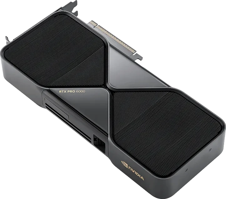 NVIDIA RTX PRO 6000 Blackwell Workstation Grafikkarte 96GB GDDR7 PCIe 5.0 x16 600W (900-5G144-2500-000)