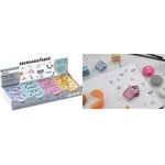 EBERHARD FABER Doppel-Spitzdose Animal, 8er Display aus Kunststoff, geeignet für Standard & Jumbo Blei- & - 8 Stück (585154)