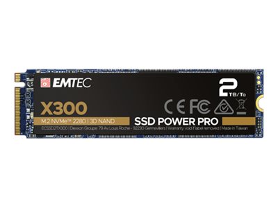 EMTEC Power Pro X300 2 TB SSD M.2 2280 NVMe PCIe 3.0 x4 Intern