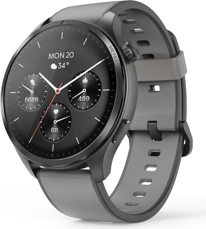 Hama Smartwatch 9000 GPS Musikspeicher AMOLED 1.43 wasserdicht Anthr. (00178627)