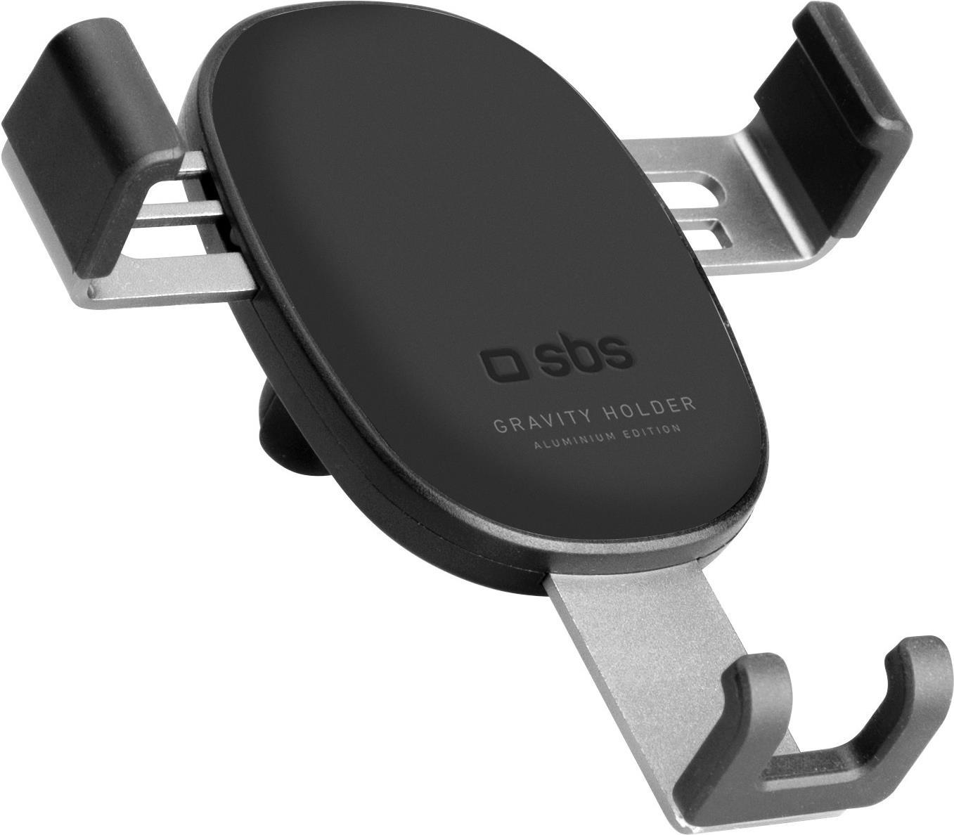 SBS TESUPPCLIPGRAVK. Handy-Gerätetyp: Handy/Smartphone, Typ: Passive Halterung, Vorgesehene Verwendung: Auto, Produktfarbe: Schwarz (TESUPPCLIPGRAVK)