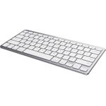 Trust 24651 Tastatur Bluetooth QWERTY US Englisch Silber (24651)