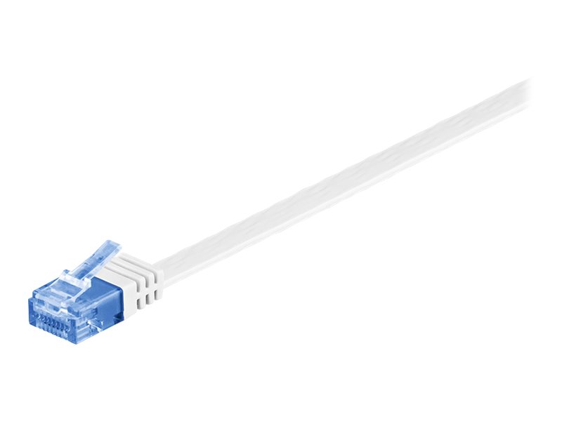 goobay 96325 Cat6a U/UTP 2 m RJ-45 Netzwerkkabel Weiß