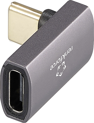 Renkforce USB4 USB-C Adapter[1x Stecker - 1x Buchse] RF-3778586 8K UHD 90° (RF-3778586)