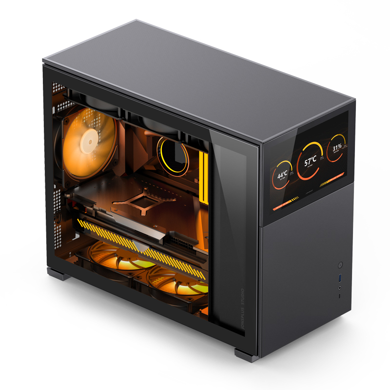 Jonsbo D31 STD Midi Tower Schwarz