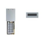 MAUL Schreibplatte, Aluminium, magnetisch, DIN A4 Platte aus eloxiertem Aluminium, flache, vernickelte Bügel- (23529-08)