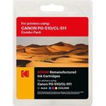 185C051023 KODAK CAN. MP230 (2) BLK+COL 2970B010 220/244S. 2x12ml (185C051023)