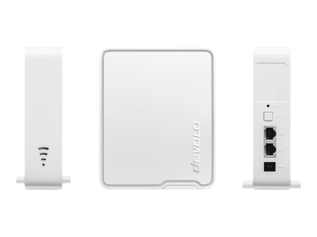 Devolo WiFi 6 Repeater 5400, 5400 Mbps, Wi-Fi 6 (802.11ax), 2x Gigabit LAN, Weiß