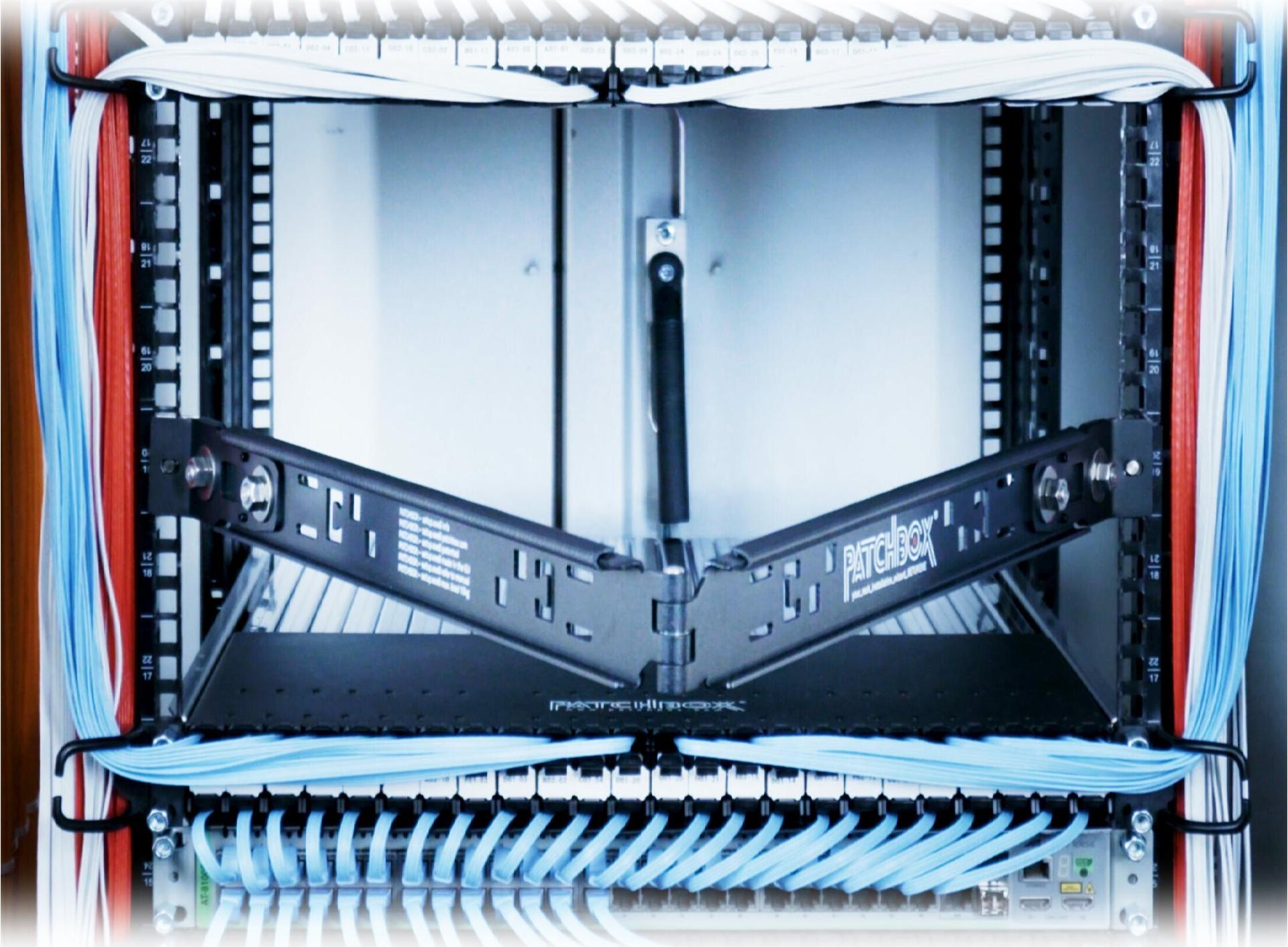 PATCHBOX Setup.exe 2.0 Rack-Installationswerkzeug 1 HE Schwarz