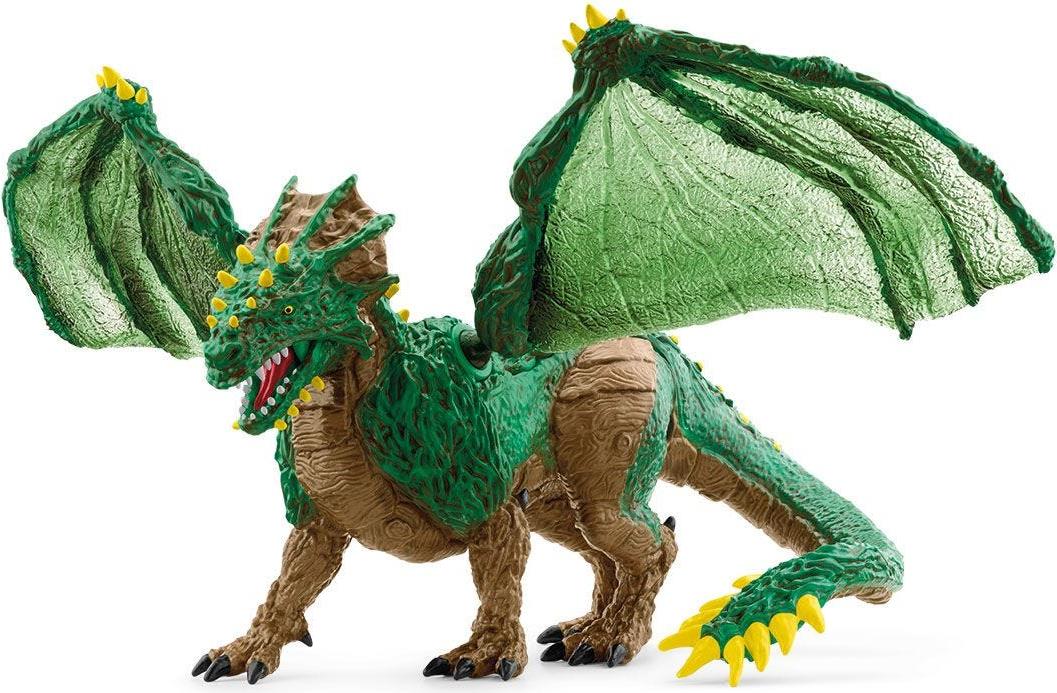 schleich ELDRADOR CREATURES Dschungeldrache. Empfohlenes Alter in Jahren (mind.): 7 Jahr(e), Produktfarbe: Braun, Grün, Gelb (70791)