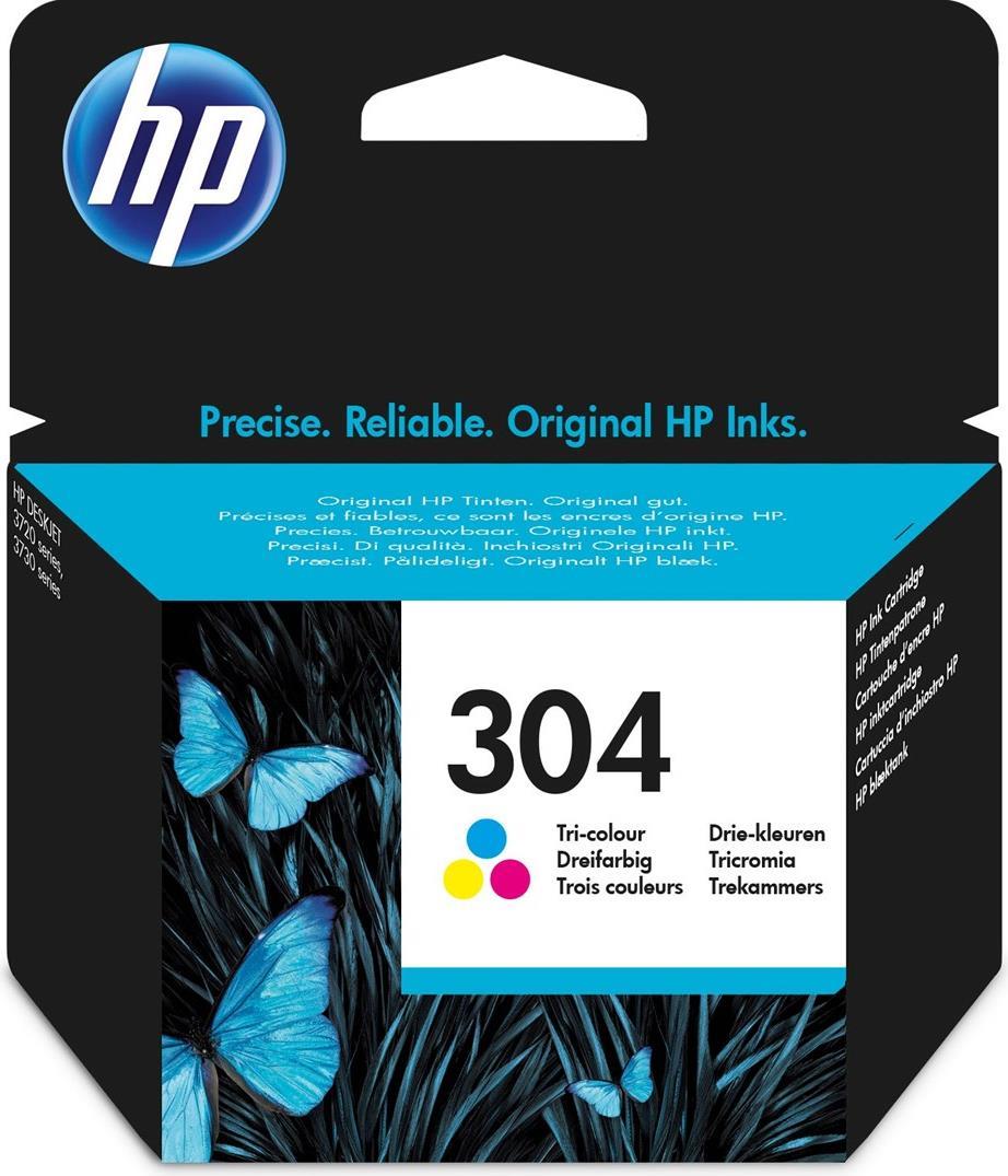 HP 304 Farbstoffbasiert dreifarbig (N9K05AE#BA3)