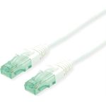 ROLINE RM UTP Patchkabel Kat6A/Kl.EA weiss 1m - UTP (21.45.3161)