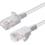 MicroConnect U/UTP CAT6 1.5M White Slim (V-UTP6015W-SLIM)