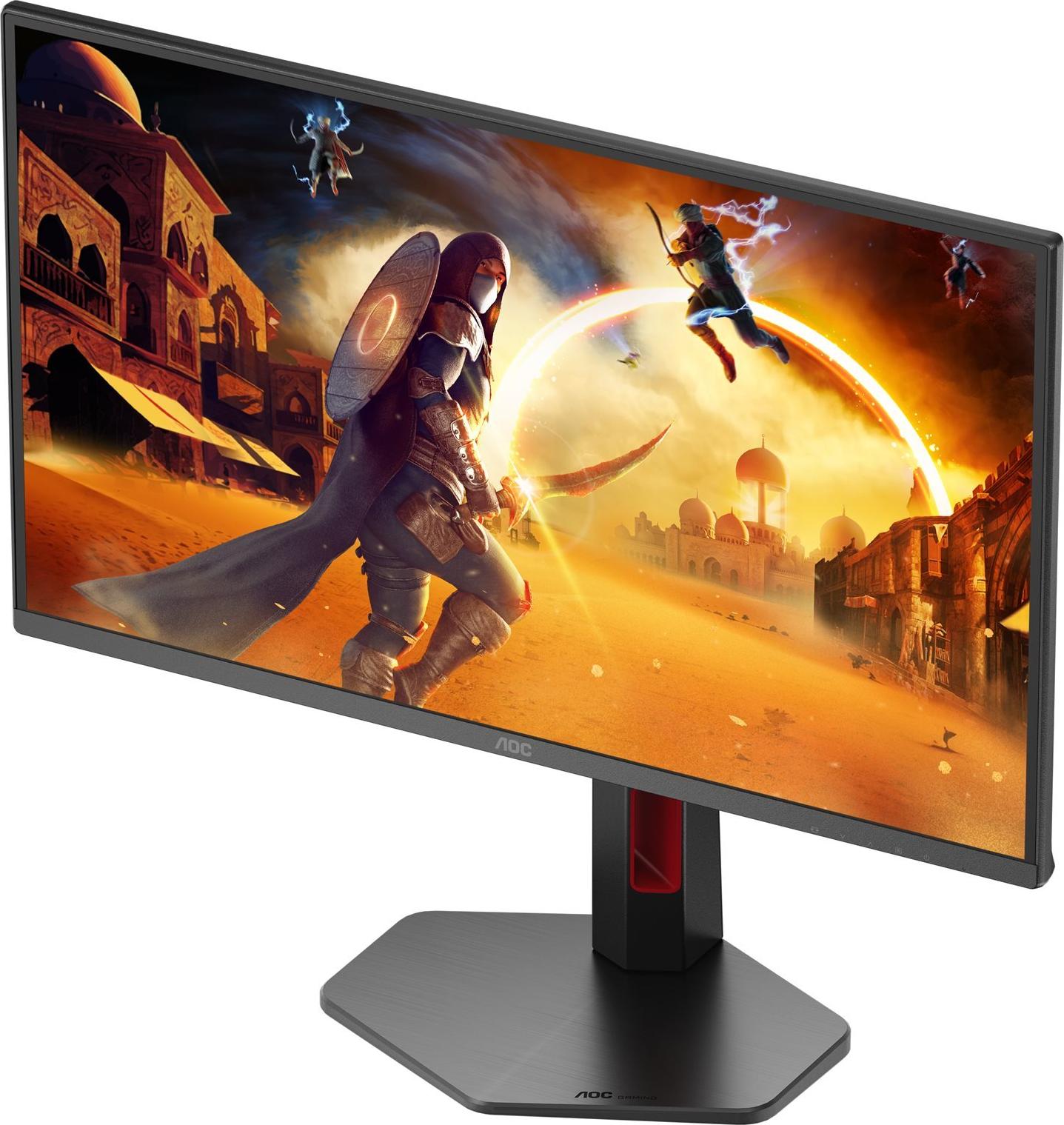 AOC Gaming Q25G4SR 25" QHD 300 Hz IPS Schwarz, Rot